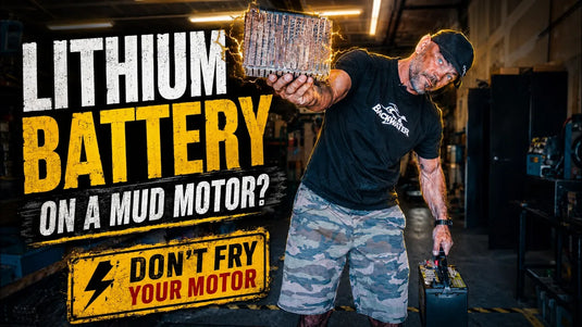Lithium batteries and mud motors