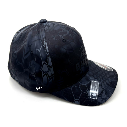 Backwater Duck Logo Typhon Flexfit Hat