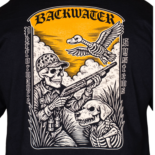 T-Shirt Backwater Skeleton