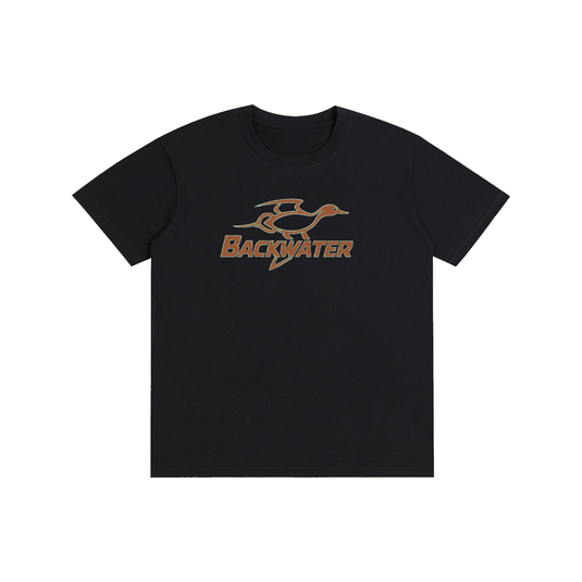 Backwater Brown Duck Logo T-Shirt