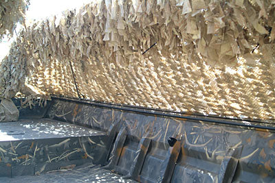 Shaggy Boat Blind