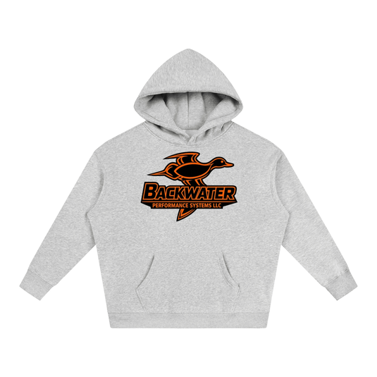 Orange Duck Logo Hoodie
