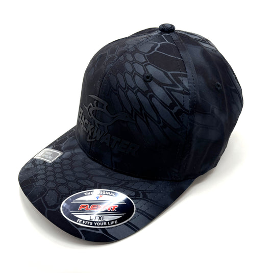 Backwater Duck Logo Typhon Flexfit Hat