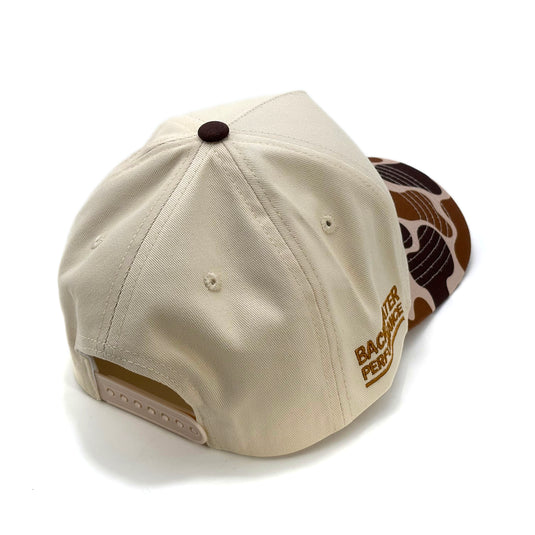 Pintail Flight Ivory/Old School Adjustable Hat