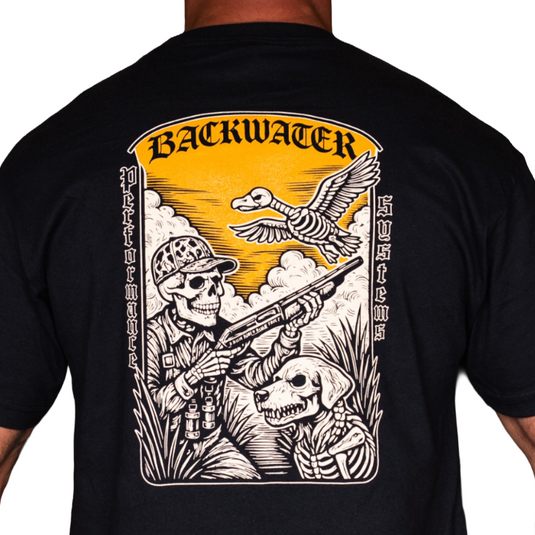 T-Shirt Backwater Skeleton