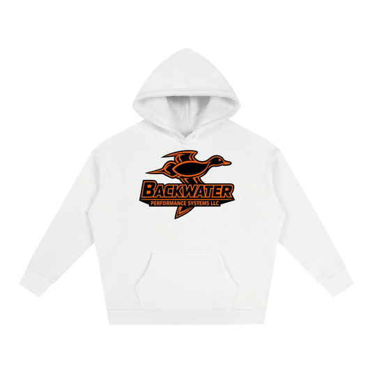 Orange Duck Logo Hoodie